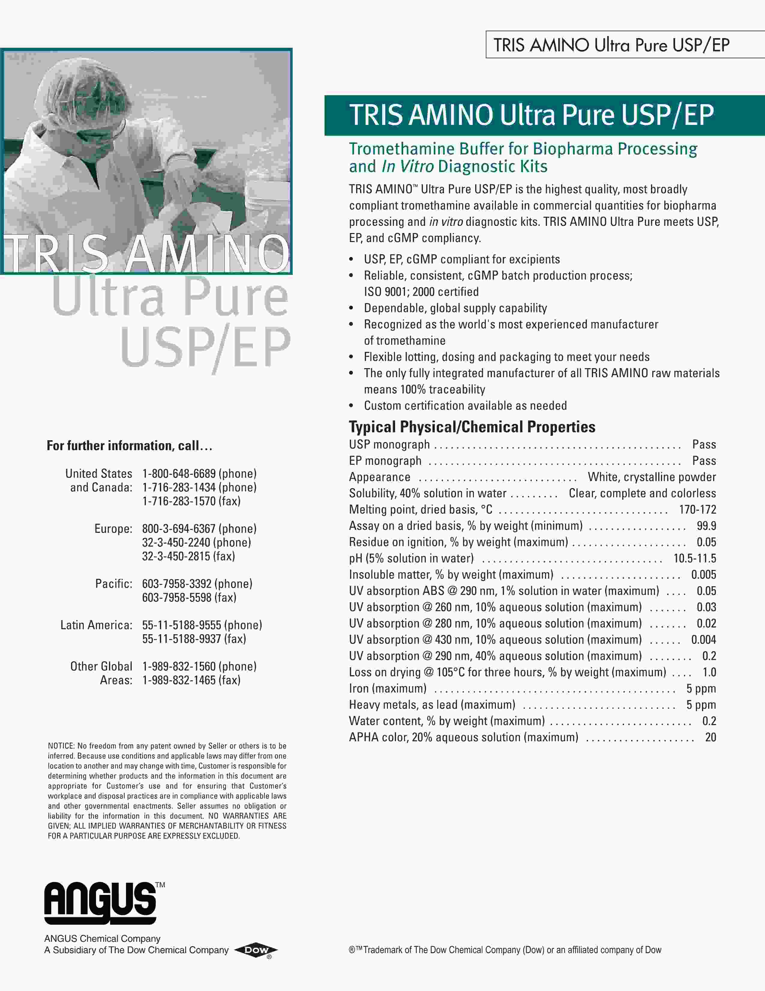 77-86-1(Angus)三羟甲基氨基甲烷Ultra Pure USP EP_1.jpg